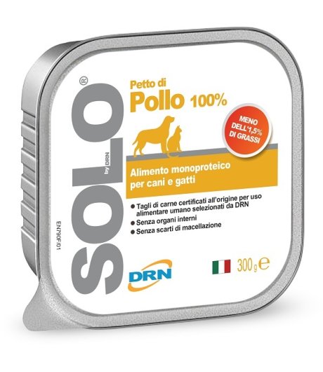 NEXTMUNE DRN SOLO CANE/GATTO MONOPROTEICO PETTO DI POLLO 300GR (vaschetta)