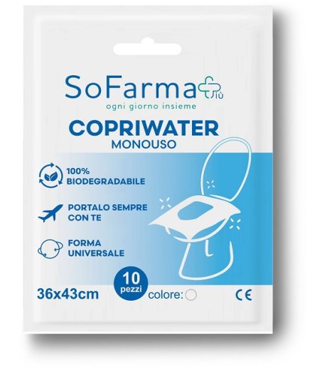 COPRIWATER MONOUSO 10PZ SF+