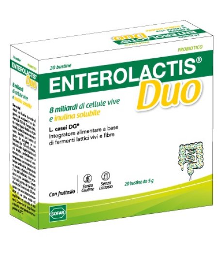 ENTEROLACTIS DUO POLV 20BUST