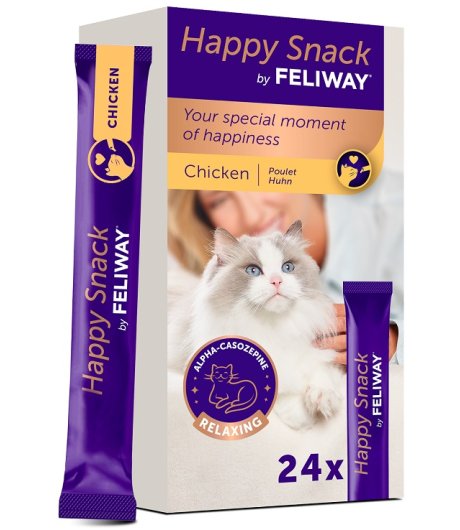 FELIWAY HAPPY SNACKS 24 STICK POLLO - CEVA