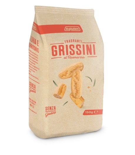 AGLUTEN Grissini Rosmarino150g