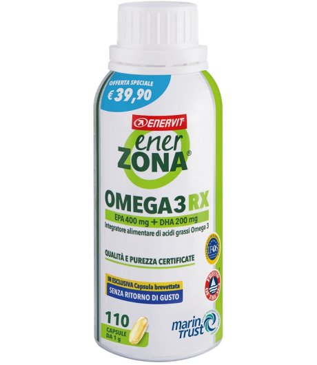 ENERZONA OMEGA 3 RX 110CPS OFS