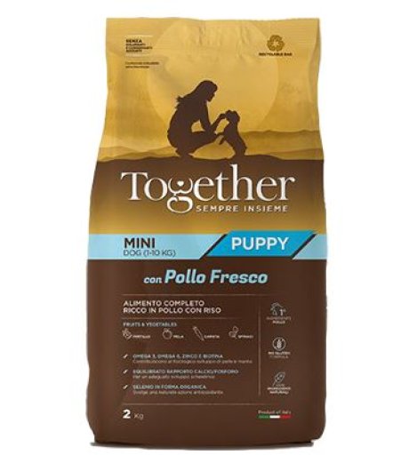 TOGETHER CANE MINI PUPPY POLLO RISO 800GR