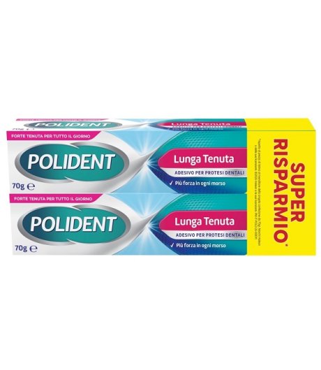 Polident Lunga Tenuta 2x70g
