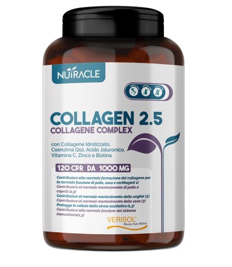 NUTRACLE COLLAGEN 2,5 120CPR