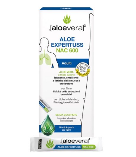 ALOE EXPERTUSS AD NAC 10STICK 10ML