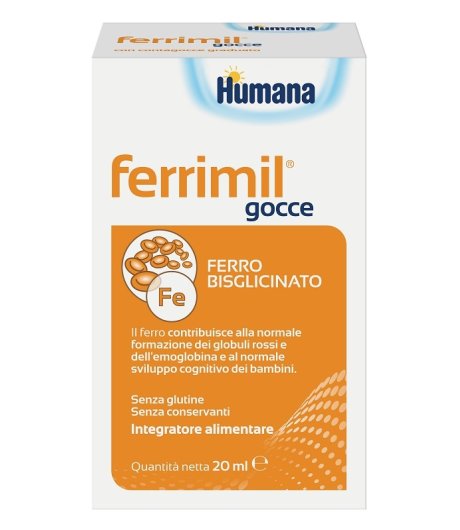 FERRIMIL GOCCE HUMANA 20ML FERRIMIL GOCCE HUMANA 20ML