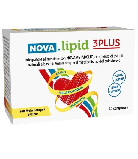NOVA LIPID 3PLUS 40CPR