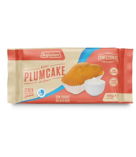AGLUTEN PlumCake Yogurt 4x35g