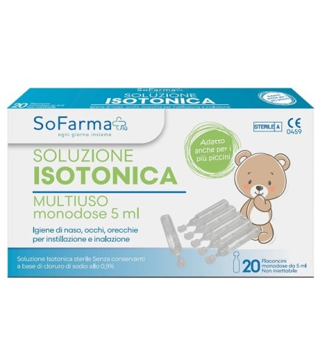 SOLUZ SALINA 0,9% 20FL 5ML SF+ SOLUZ SALINA 0,9% 20FL 5ML SF+
