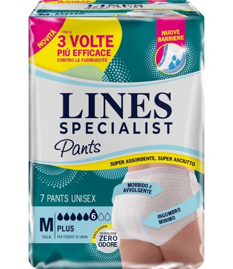 LINES SPEC PANTS PL UNI M 7PZ