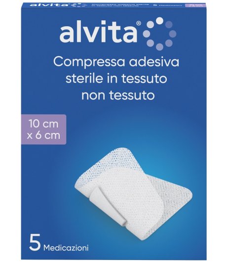 ALVITA GARZA ADES TNT 10X6 5PZ ALVITA GARZA ADES TNT 10X6 5PZ