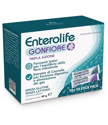 ENTEROLIFE GONFIORE 10+10STICK ENTEROLIFE GONFIORE 10+10STICK