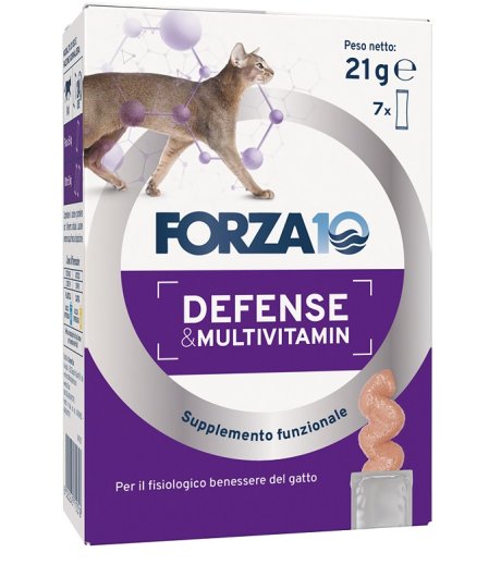 FORZA 10 GATTO DEFENSE MULTIVITAMIN SUPPLEMENTO STICK 7X21GR