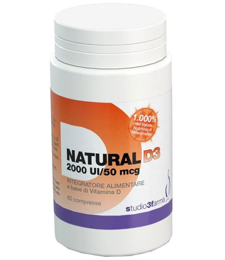 NATURAL D3 60CPR