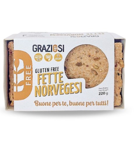GRAZIOSI Fette Norvegesi 220g
