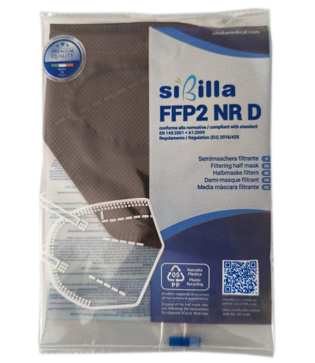 GAMMADIS MASCHERINA FFP2 NERA