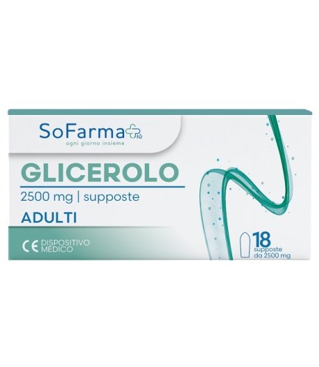GLICEROLO AD 2250MG 18SUPP SF+ GLICEROLO AD 2250MG 18SUPP SF+