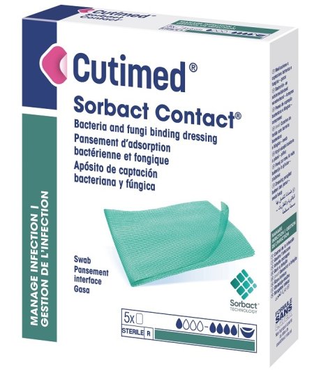 CUTIMED SORBACT CONT 7X9CM 5PZ