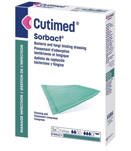 CUTIMED SORBACT PAD10X10CM 5PZ CUTIMED SORBACT PAD10X10CM 5PZ