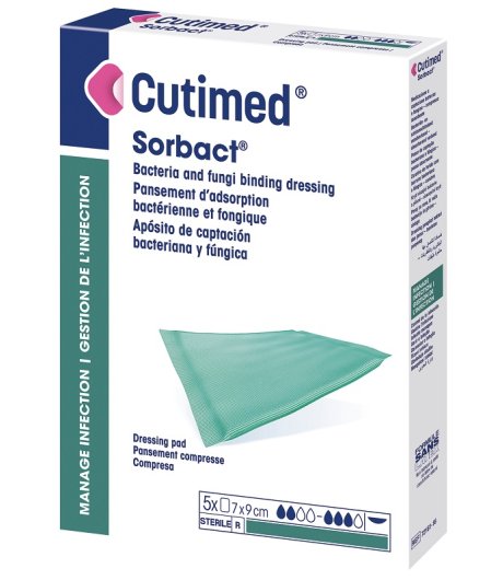 CUTIMED SORBACT PAD 7X9CM 5PZ CUTIMED SORBACT PAD 7X9CM 5PZ