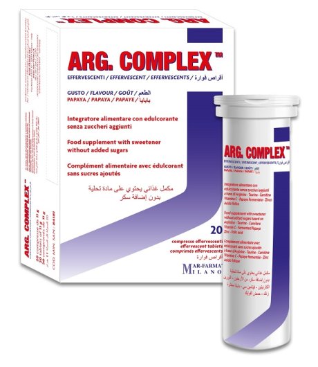 ARG COMPLEX 20CPR EFFERV