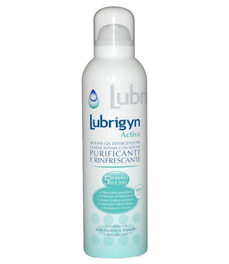 LUBRIGYN ACTIVA MOUSSE-GEL DET