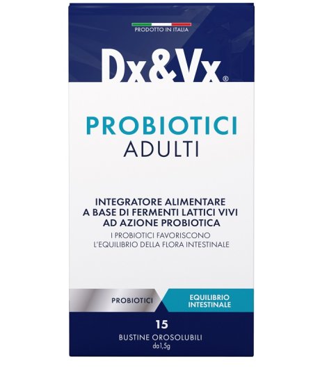 DX&VX PROBIOTICI ADULTI 15BUST DX&VX PROBIOTICI ADULTI 15BUST
