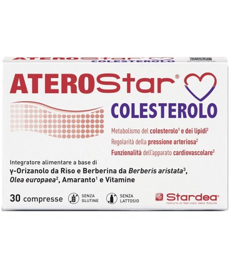 ATEROSTAR COLESTEROLO 30CPR