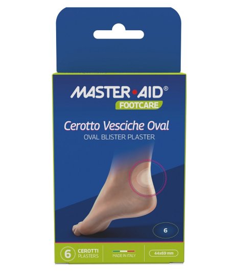 FOOTCARE Cer.Vesciche Ovale6pz