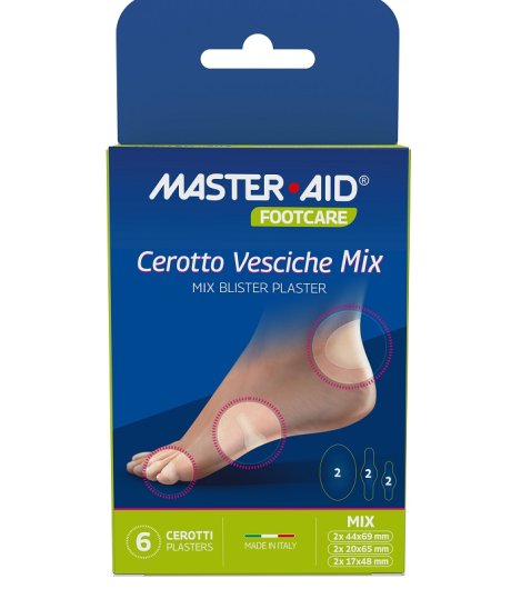 FOOTCARE Cer.Vesciche Mix 6pz