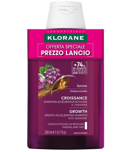 KLORANE SH CHININA 200ML LANC