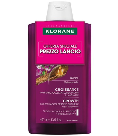 KLORANE SH CHININA 400ML LANC