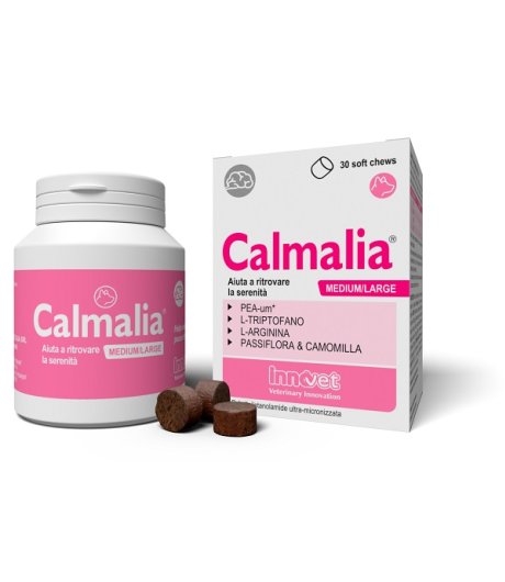 CALMALIA CANE M/L SOFT CHEWS 30CPR - INNOVET
