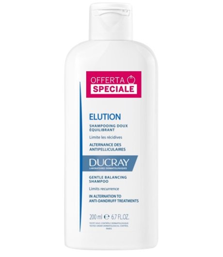 Ducray Elution Shampoo anti-forfora quotidiano 200ml 
