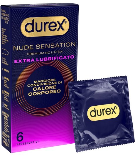 DUREX NUDE SENS REG EX LUBR6PZ DUREX NUDE SENS REG EX LUBR6PZ