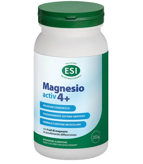 ESI MAGNESIO ACTIV 4+ 200G ESI MAGNESIO ACTIV 4+ 200G
