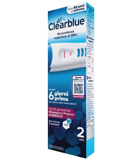 CLEARBLUE TEST GRAVIDANZA 2PZ CLEARBLUE TEST GRAVIDANZA 2PZ