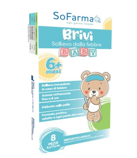 BRIVI  SOLLIEVO FEBBRE 8PZ SF+