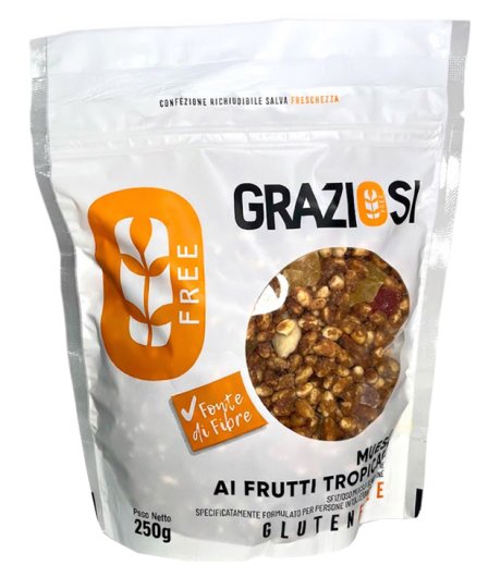 GRAZIOSI Muesli Fr.Trop.250g GRAZIOSI Muesli Fr.Trop.250g