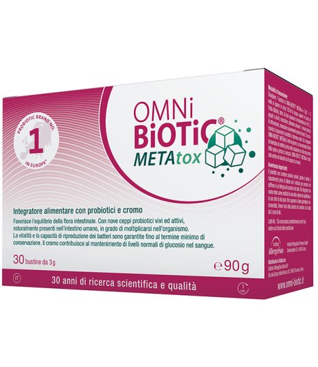 OMNI BIOTIC METATOX 30BUST