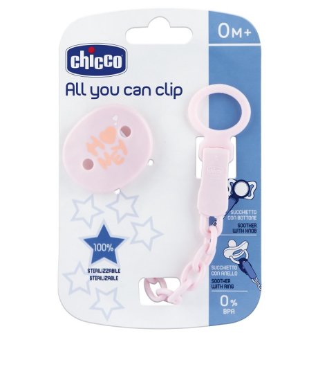 CH Clip Universale Rosa 0m+