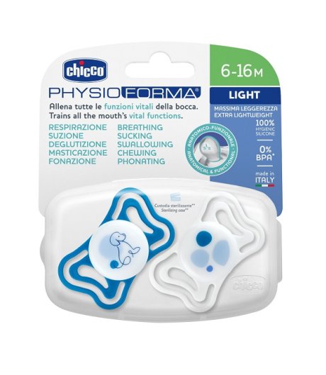CH SUCCH LIGHT BLU SIL6 16 2PZ