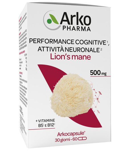 ARKOCAPSULE LION'S MANE 60CPS