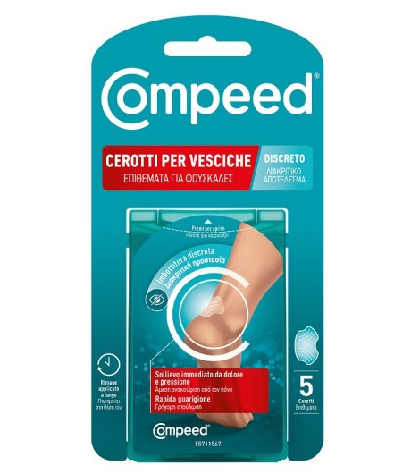COMPEED Vesciche Discreto 5pz COMPEED Vesciche Discreto 5pz