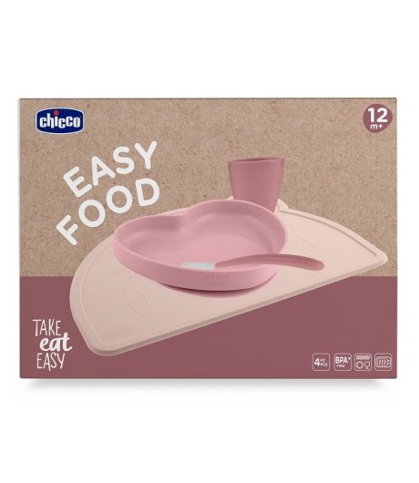 CH Set Pappa Sil.Rosa12m+