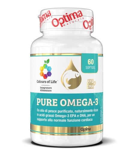 PURE OMEGA 3 60CPS COLOURS PURE OMEGA 3 60CPS COLOURS