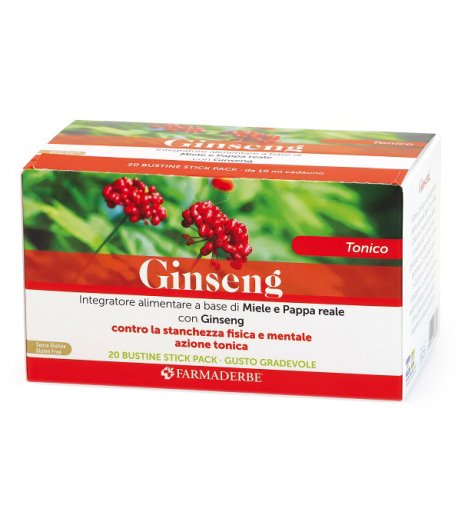 GINSENG 20STICK 10ML