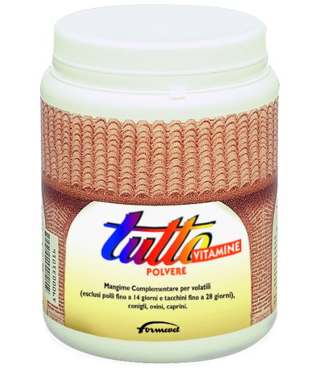 TUTTO VITAMINE POLVERE BARATTOLO 500GR - FORMEVET