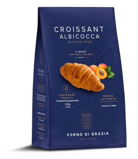 FDG Croissant Albicocca 4x55g FDG Croissant Albicocca 4x55g